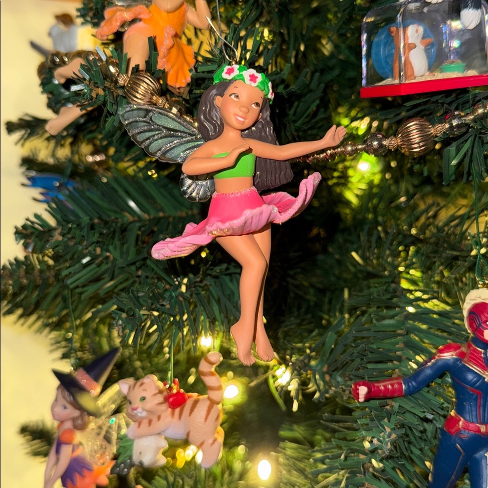 Hallmark 2024 Keepsake Hibiscus Fairy Ornament